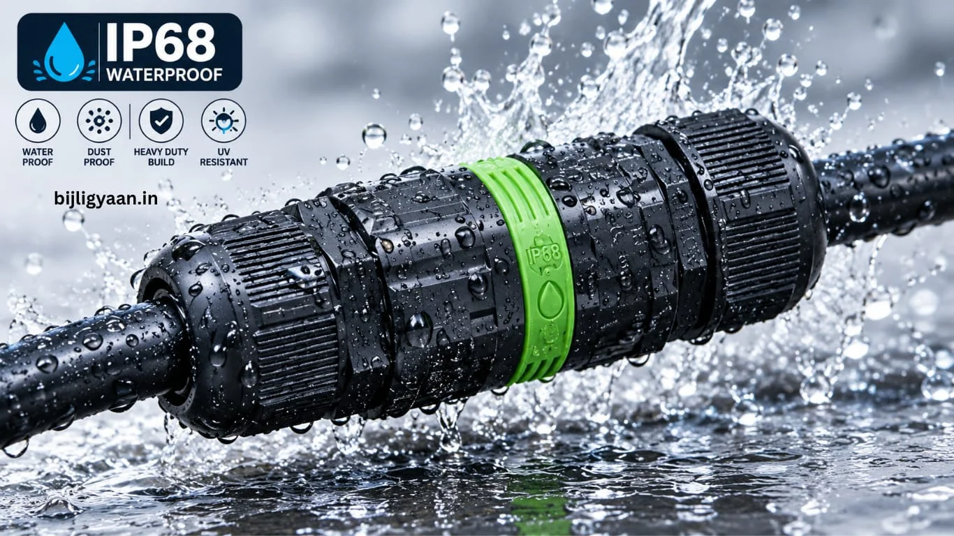 Outdoor Decorative Lights Ke Liye IP-Rated Waterproof Connector